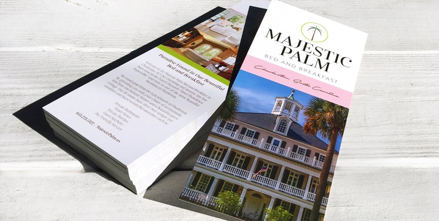 custom 4 x 9 rack card printing print postcards club flyers